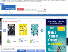 Tablet Screenshot of moliere.com